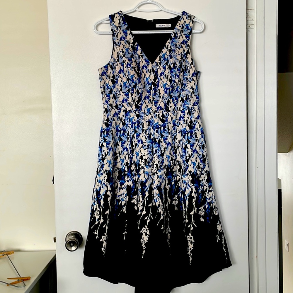 Blue dress